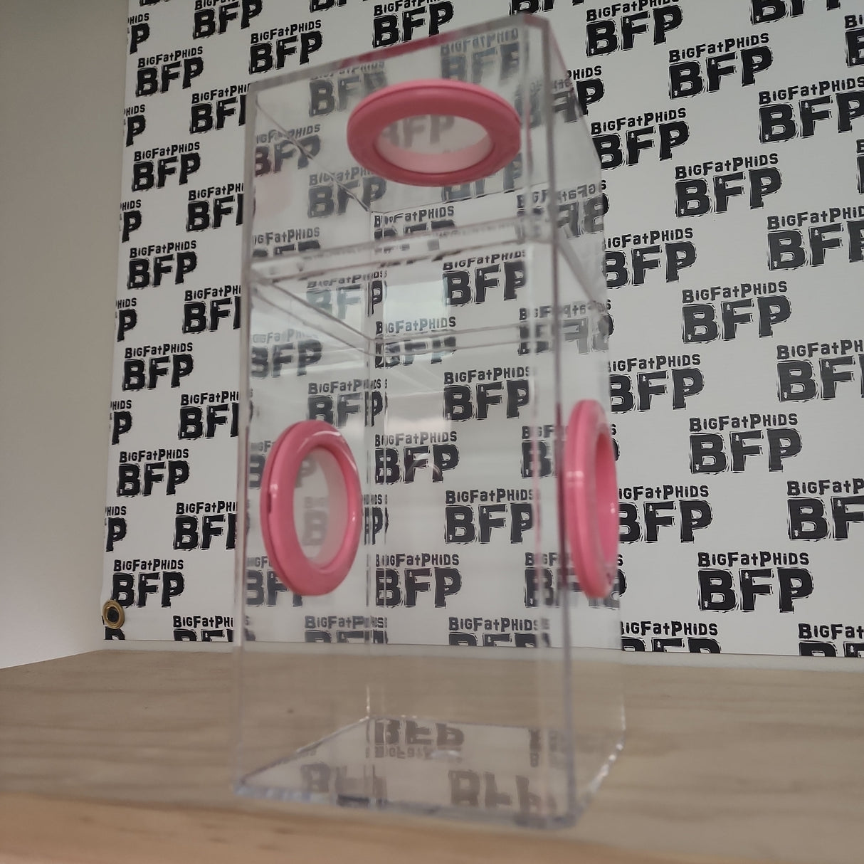 B-STOCK Classic Tri-Vent Spider Condo Jumping Spider Enclosure (holds fruit flies)