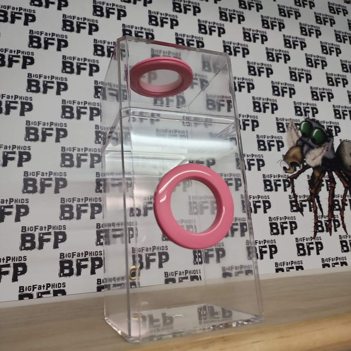 B-STOCK Classic Dual Vent Spider Condo Jumping Spider Enclosure (holds Fruitflies)