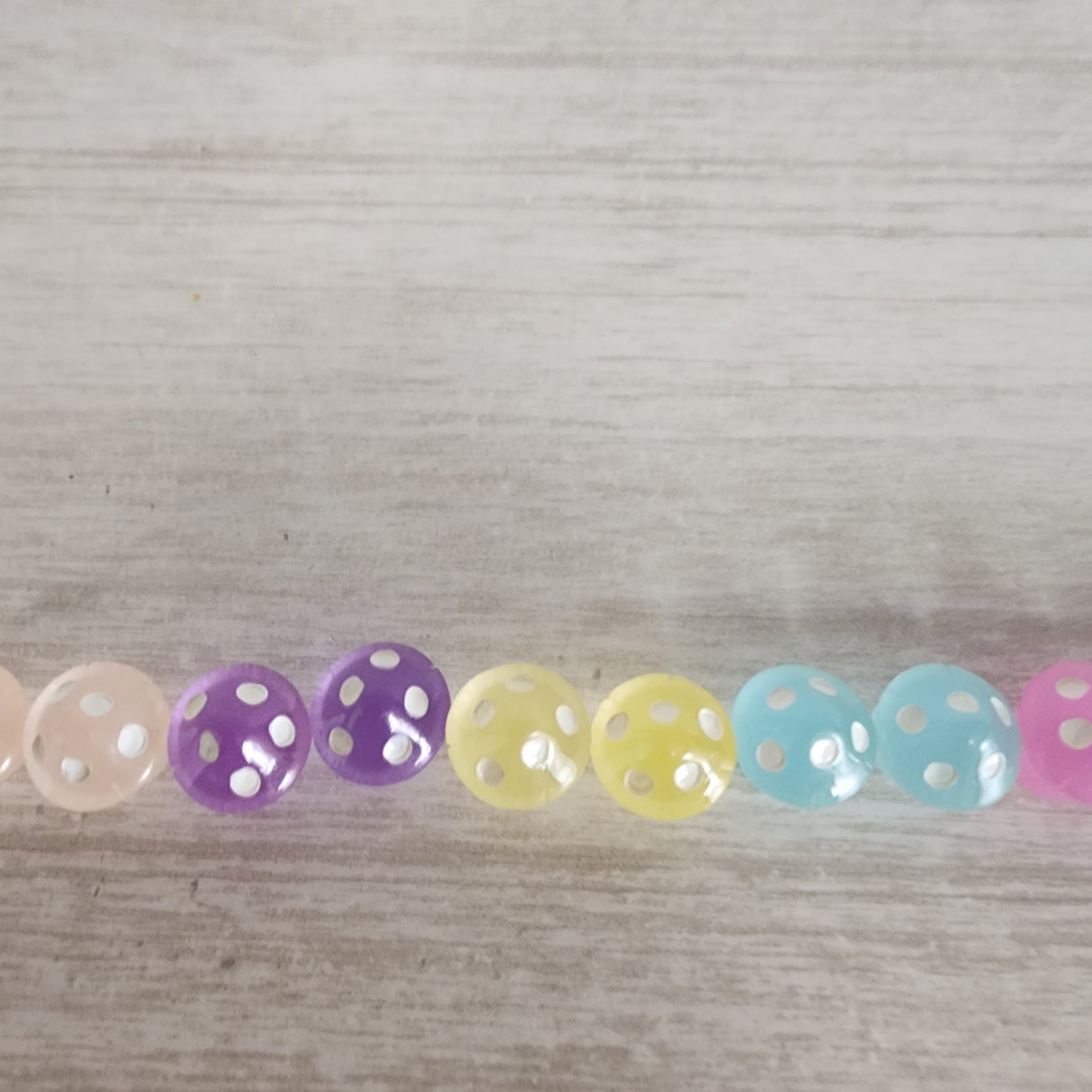 Polkadot Glow Mushroom Decor 12 pack