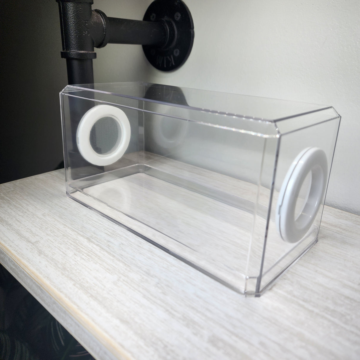 Phid Flat Sling Nursery Jumping Spider Enclosure 8.5x4x4(holds fruit flies)