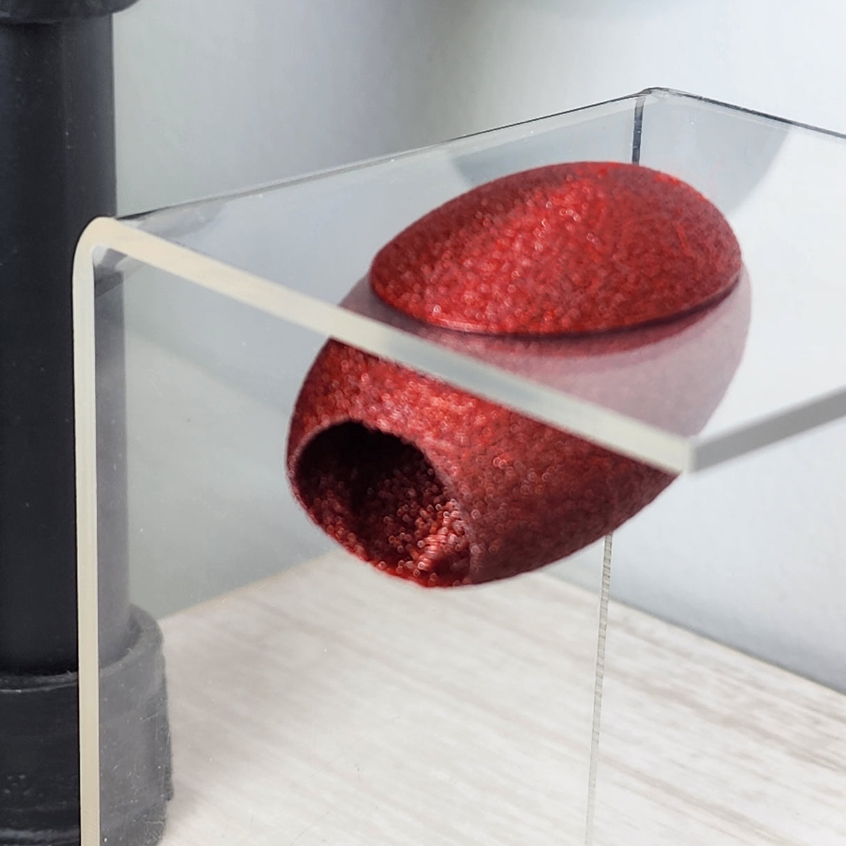 Fuzzy Cacoon Jumping Spider HIdes in 2 sizes and several colors.