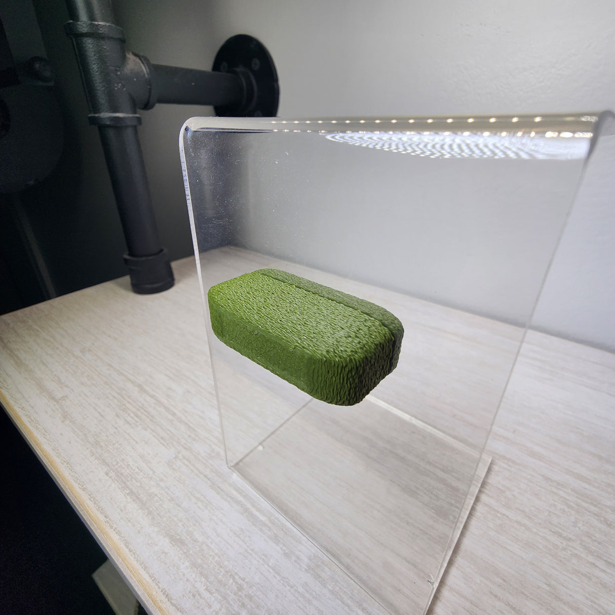 Fuzzy Brick Decor for Jumping Spiders 1 and 4 CT