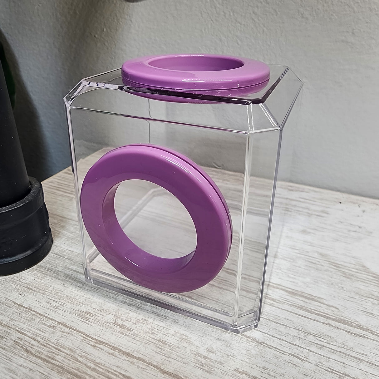 Mini Den Dual Vent 3x3x3 Jumping Spider Enclosure (holds fruit flies)