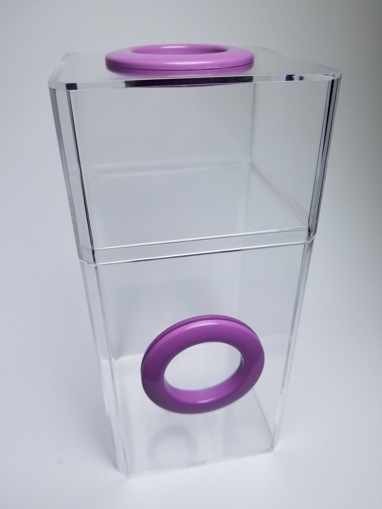 B-STOCK Classic Dual Vent Spider Condo Jumping Spider Enclosure (holds Fruitflies)