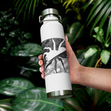 22oz Vacuum Insulated Bottle with BFP "JumpingSpider" cover art