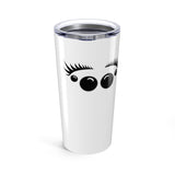 Tumbler 20oz - Jumping Spider Art Mug Drinkware Jumping Spider Eyes