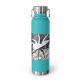 22oz Vacuum Insulated Bottle with BFP "JumpingSpider" cover art