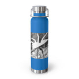 22oz Vacuum Insulated Bottle with BFP "JumpingSpider" cover art