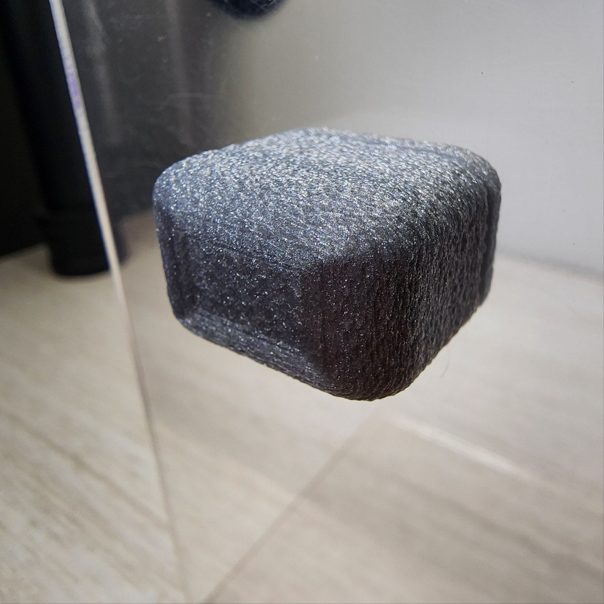 Fuzzy Block for Jumping Spiders