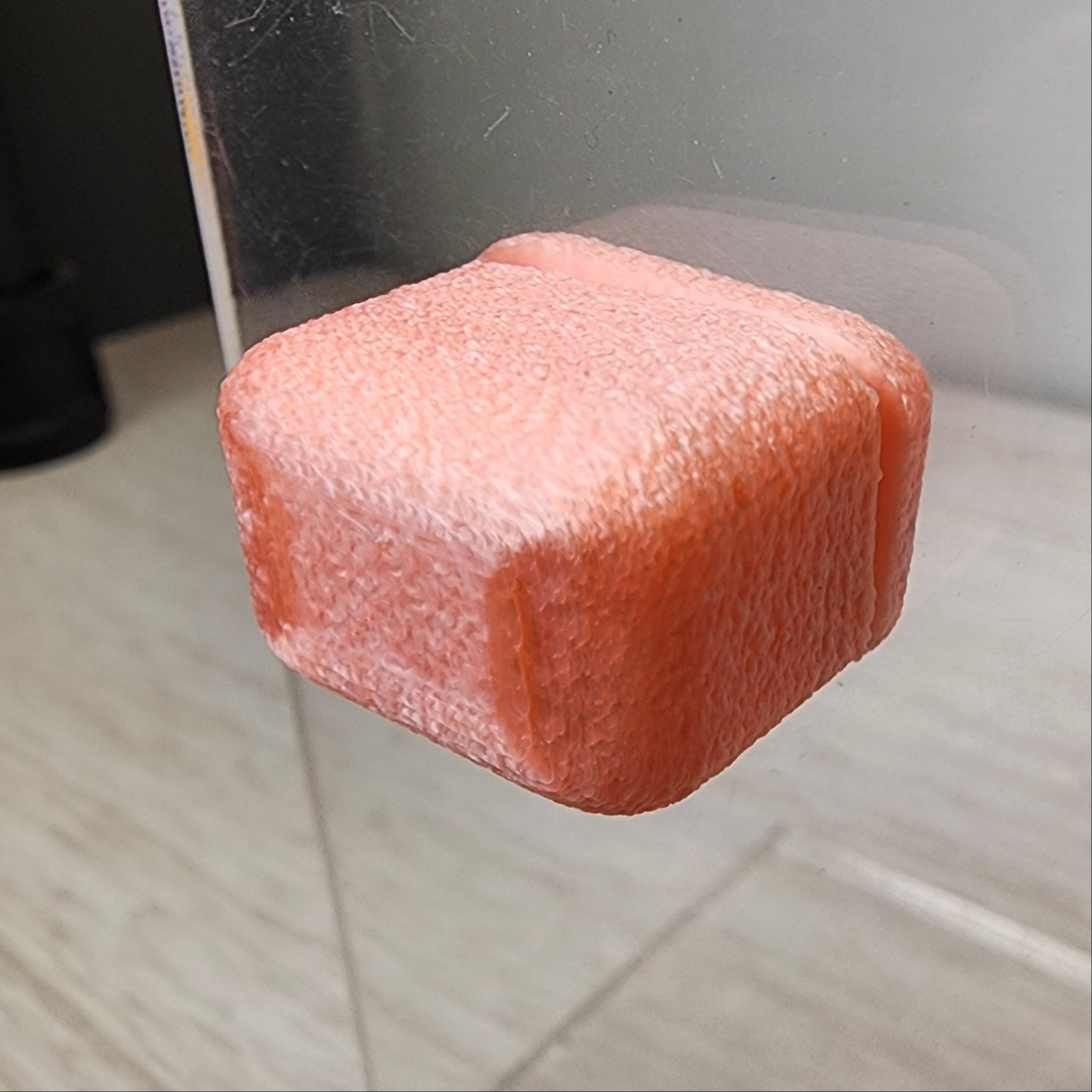 Fuzzy Block for Jumping Spiders