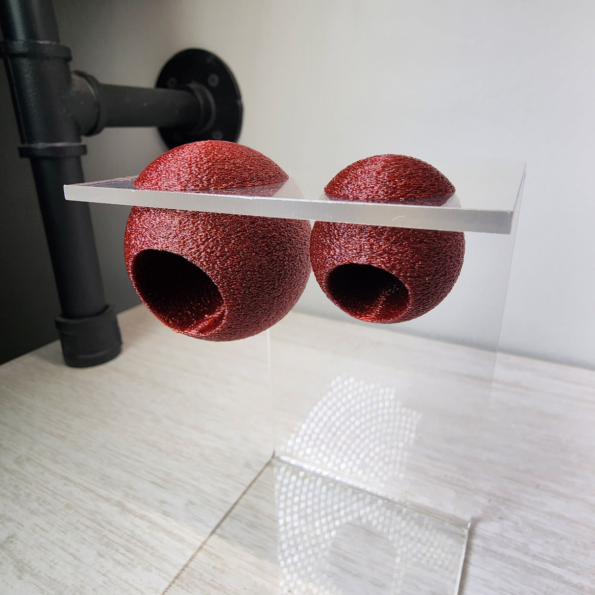 Textured Disco Ball Hide in 2 sizes and several colors