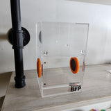 Flat-Top Magnetic 5x5x8 Jumping Spider Enclosure