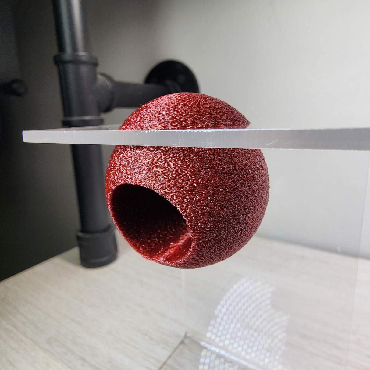 Textured Disco Ball Hide in 2 sizes and several colors