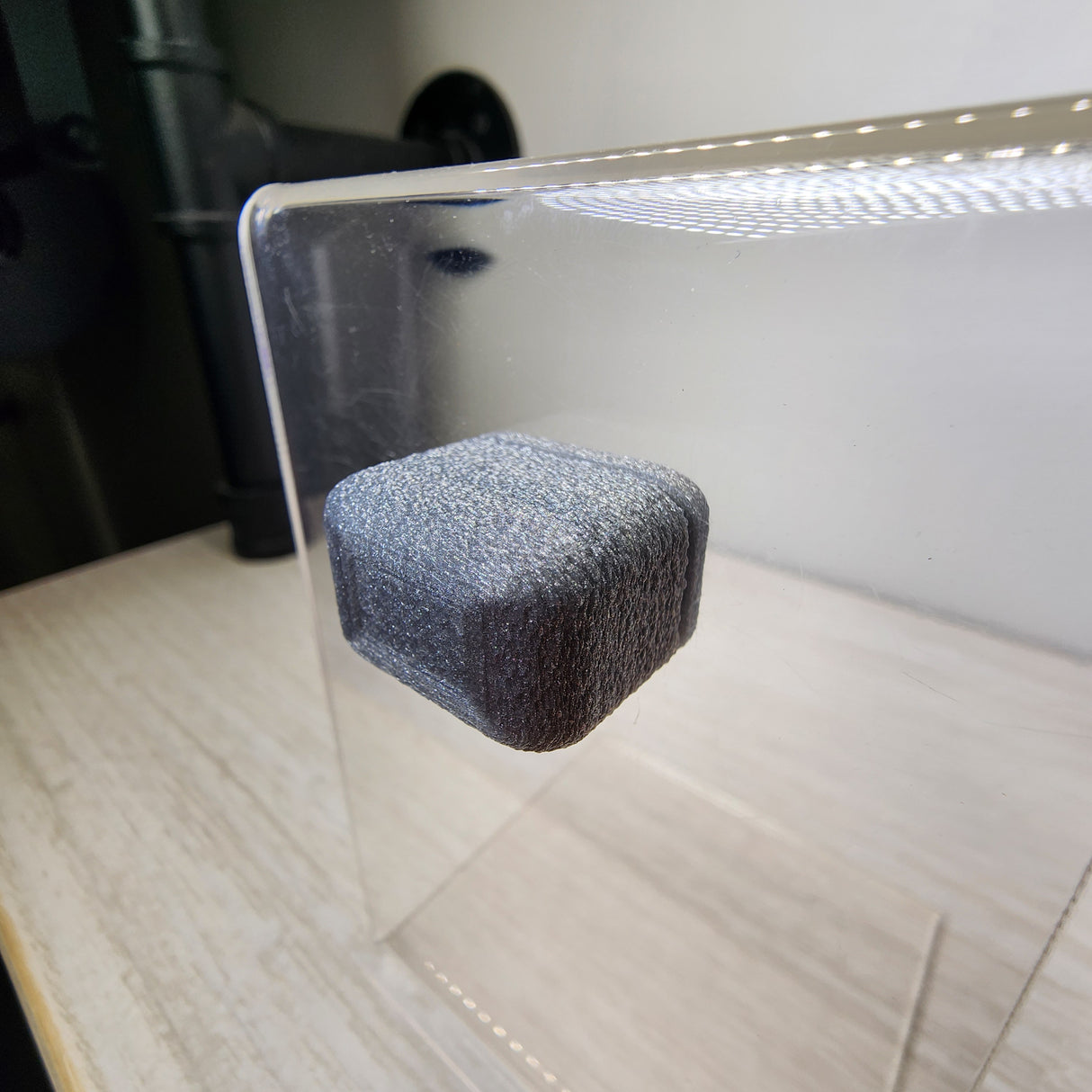 Fuzzy Block for Jumping Spiders