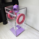 Mini Flat Top 3x3x6 Magnetic Front Opening Jumping Spider Enclosure NEW