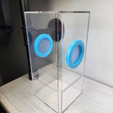 B-STOCK Flat-Top Dual Vent Spider Condo Jumping Spider Enclosure (holds fruit flies)