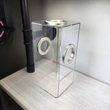 B-STOCK Flip Top Tri-Vent Spider Condo Jumping Spider Enclosure (holds Fruitflies)