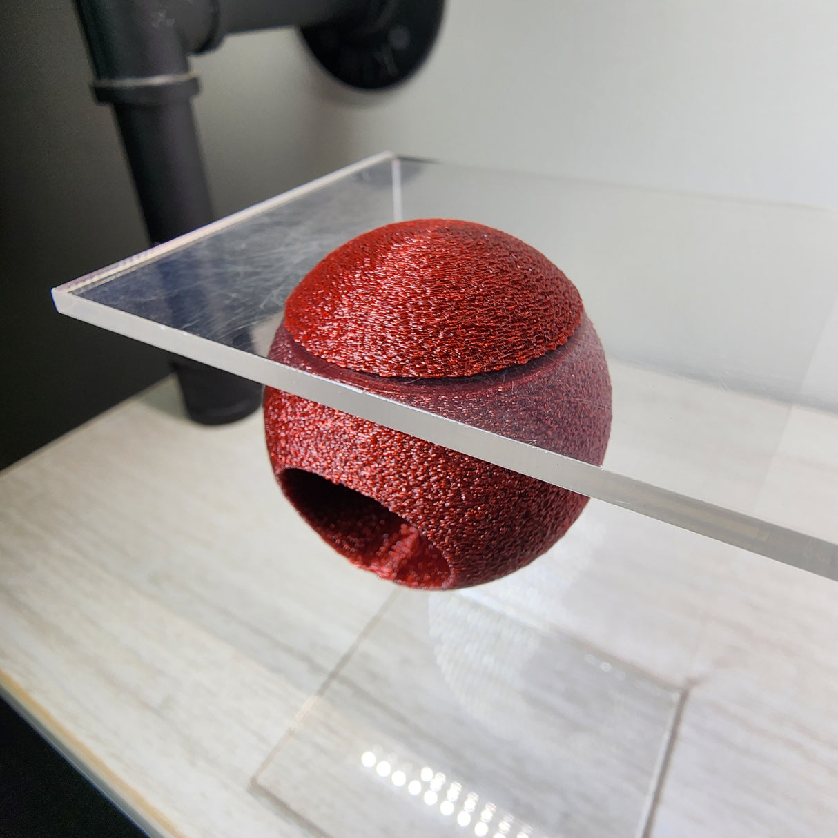 Textured Disco Ball Hide in 2 sizes and several colors