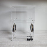 Flat-Top Magnetic 5x5x8 Jumping Spider Enclosure