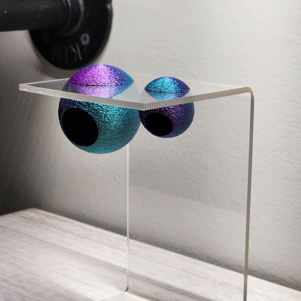 Textured Disco Ball Hide in 2 sizes and several colors