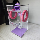 Mini Flat Top 3x3x6 Magnetic Front Opening Jumping Spider Enclosure NEW