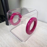 Mini Den Flat Top 3x3x3 Jumping Spider Enclosure (holds fruit flies)