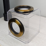 Mini Den Dual Vent 3x3x3 Jumping Spider Enclosure (holds fruit flies)