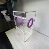 Medium Flat Top 4x4x8 Magnetic Front Opening Jumping Spider Enclosure NEW