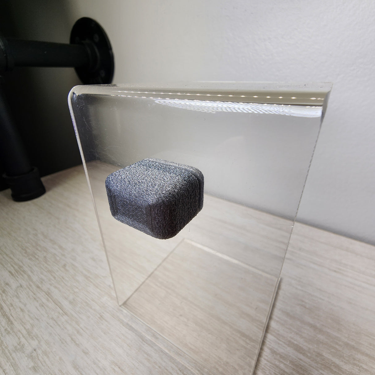 Fuzzy Block for Jumping Spiders