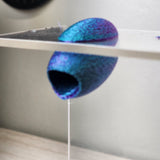 Fuzzy Cacoon Jumping Spider HIdes in 2 sizes and several colors.