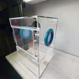 Large Flat Top Magnetic 5x5x8 Front Opening Jumping Spider Enclosure