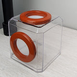 Mini Den Dual Vent 3x3x3 Jumping Spider Enclosure (holds fruit flies)