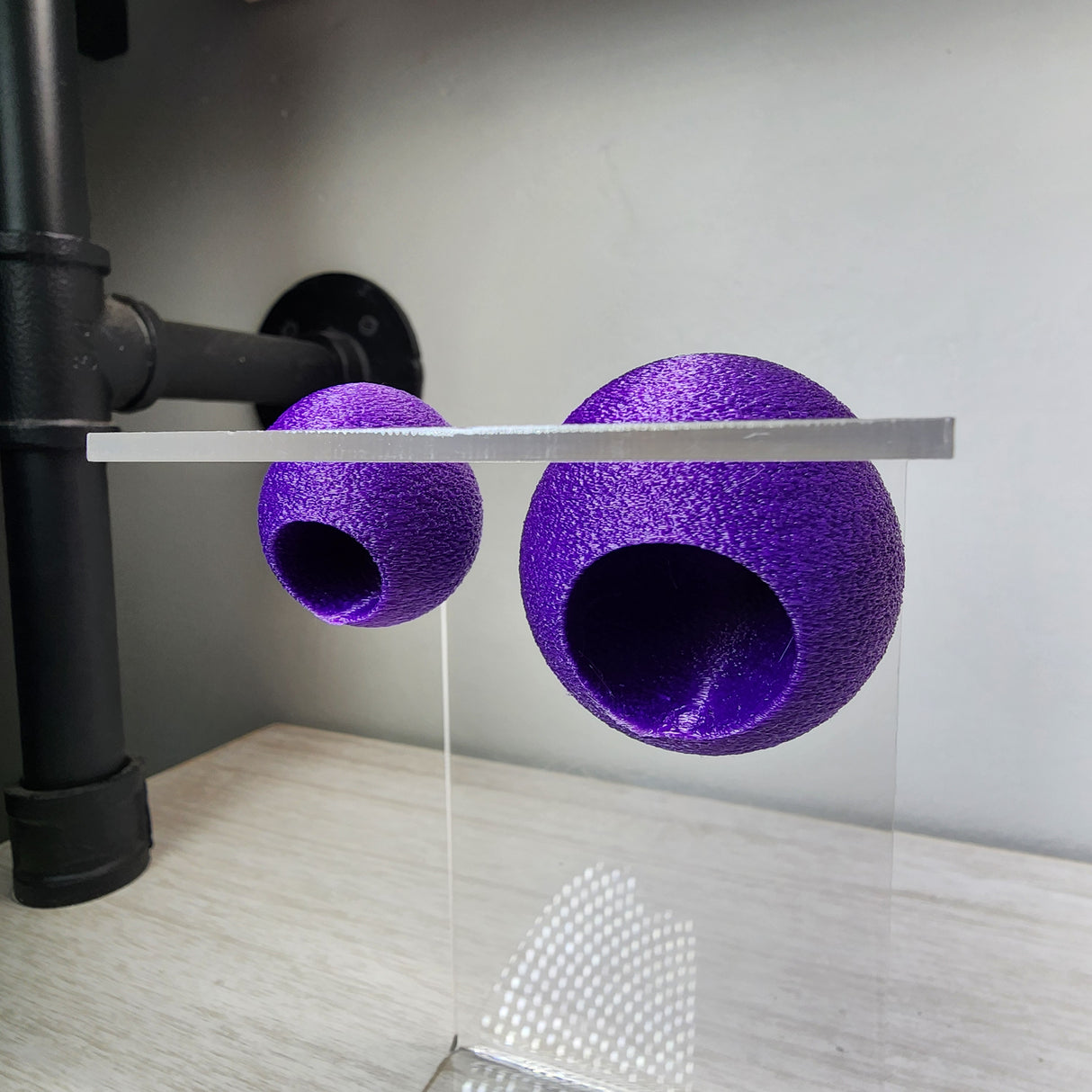 Textured Disco Ball Hide in 2 sizes and several colors