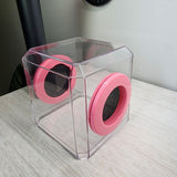 Mini Den Flat Top 3x3x3 Jumping Spider Enclosure (holds fruit flies)