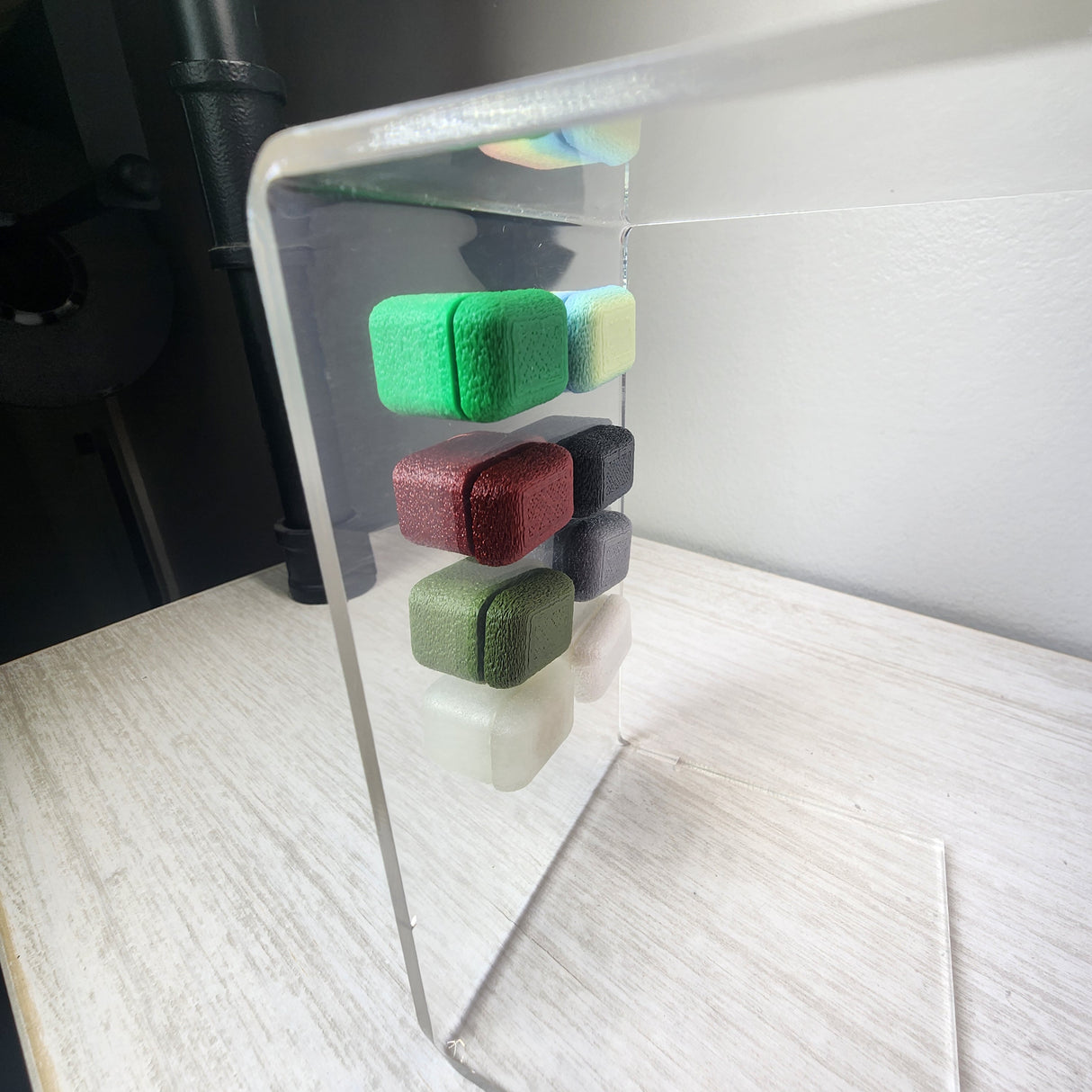 Fuzzy Block for Jumping Spiders