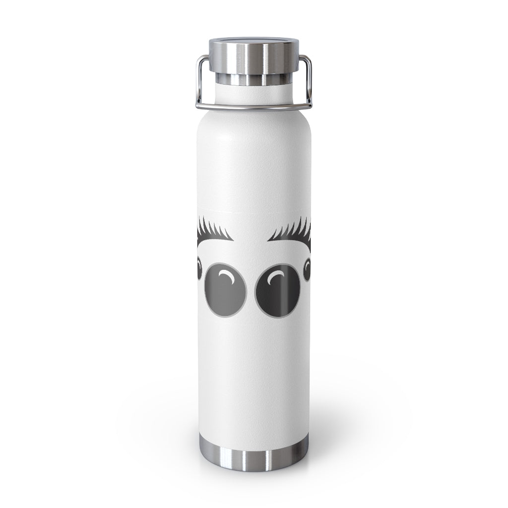 22oz Vacuum Insulated Bottle with "JumpingSpider" Eyes