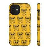 Tough Cases  Featuring BFP Jumping Spider Print on Yellow