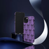 Tough Cases  Featuring BFP Jumping Spider Print on Purple