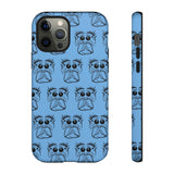 Tough Cases  Featuring BFP Jumping Spider Print on Blue