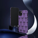 Tough Cases  Featuring BFP Jumping Spider Print on Purple