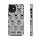 Tough Cases  Featuring BFP Jumping Spider Print on Gray