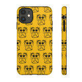 Tough Cases  Featuring BFP Jumping Spider Print on Yellow