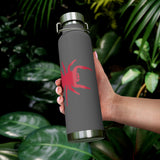 22oz Vacuum Insulated Bottle with BFP "JumpingSpider"cover art