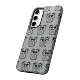 Tough Cases  Featuring BFP Jumping Spider Print on Gray