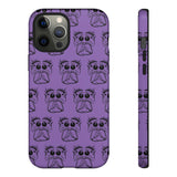 Tough Cases  Featuring BFP Jumping Spider Print on Purple