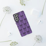 Tough Cases  Featuring BFP Jumping Spider Print on Purple