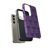 Tough Cases  Featuring BFP Jumping Spider Print on Purple