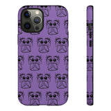 Tough Cases  Featuring BFP Jumping Spider Print on Purple