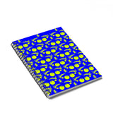 Spiral Notebook Lined Paper with Jumping Spider Print