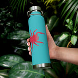 22oz Vacuum Insulated Bottle with BFP "JumpingSpider"cover art